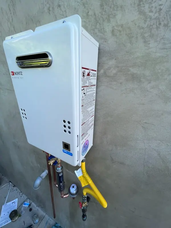 Tankless water heater installation for Vernon Valley homes